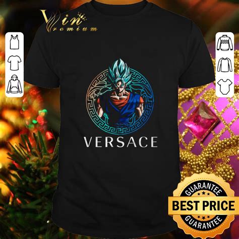 versace dragon ball z shirt|Men's Designer Polos & Luxury T.